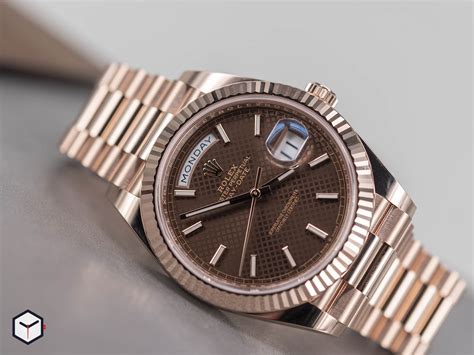 chocolata rolex|rolex day date 40 228235.